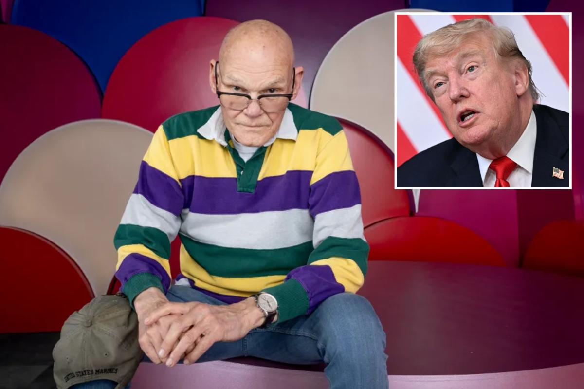 James Carville predicts President Trump will | Gossip Wire