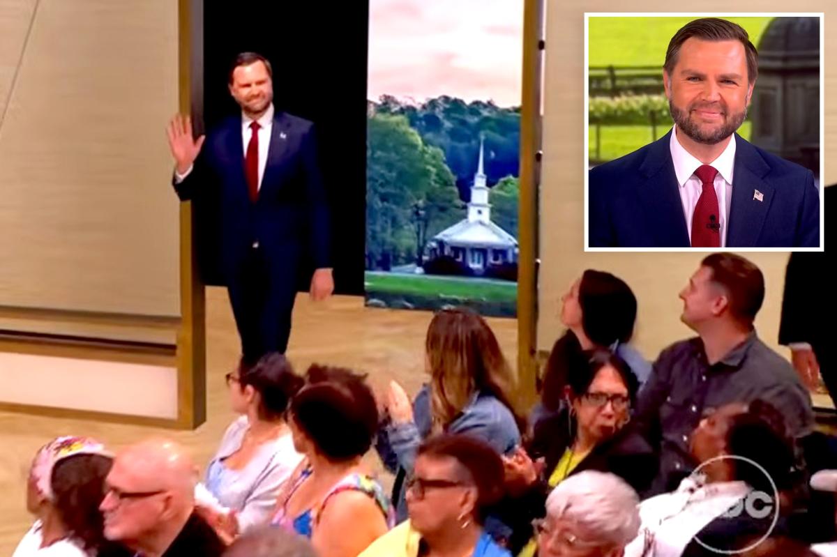 JD Vance draws mix of applause, stone-cold silence | Gossip Wire