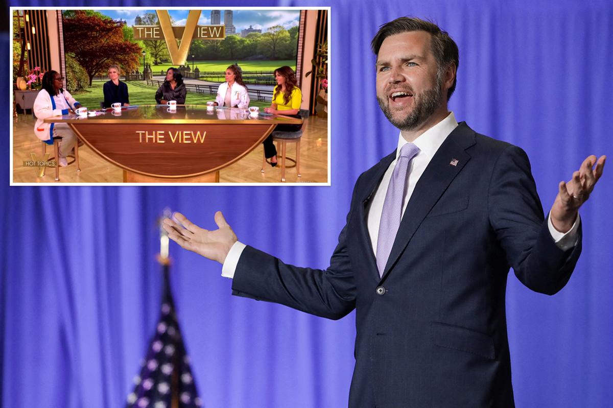 JD Vance set to make his first appearance on 'The | Gossip Wire