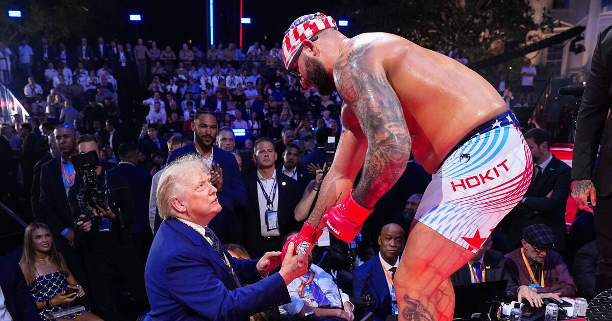 Lip reader shares Trump's words to UFC star who | Boxing News
