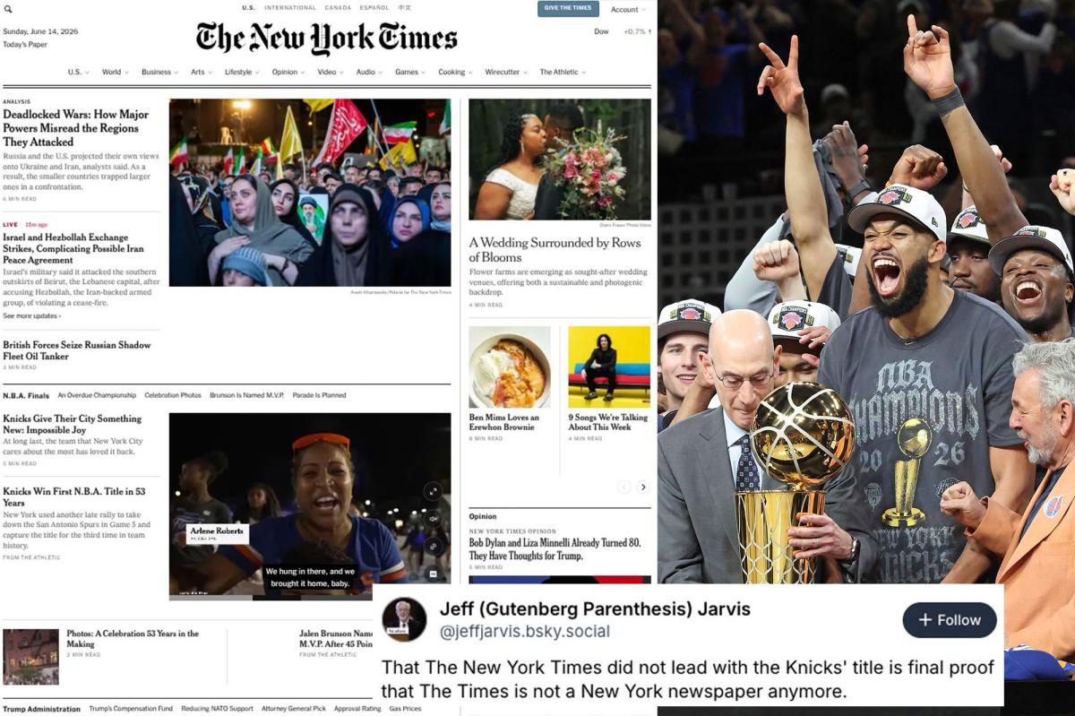 'Not a New York newspaper anymore' | Gossip Wire