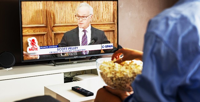Peacocking '60 Minutes' Journo Struts Straight