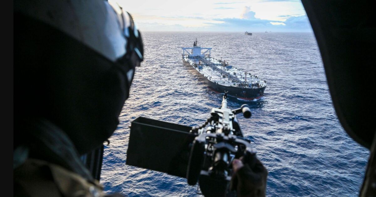 US forces intercept sanctioned vessel in Indian