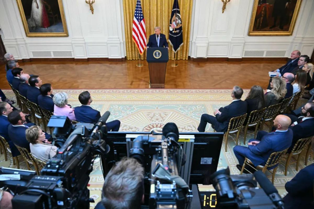 CBS cuts away from Trump's election fraud speech — | Gossip Wire