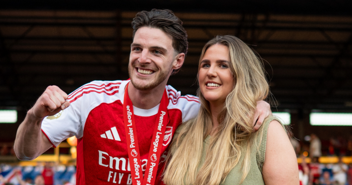 Declan Rice's life with WAG partner as he fumes 'I | UK News