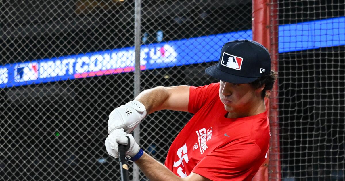 Dodgers' top draft pick Bo Lowrance inspired by