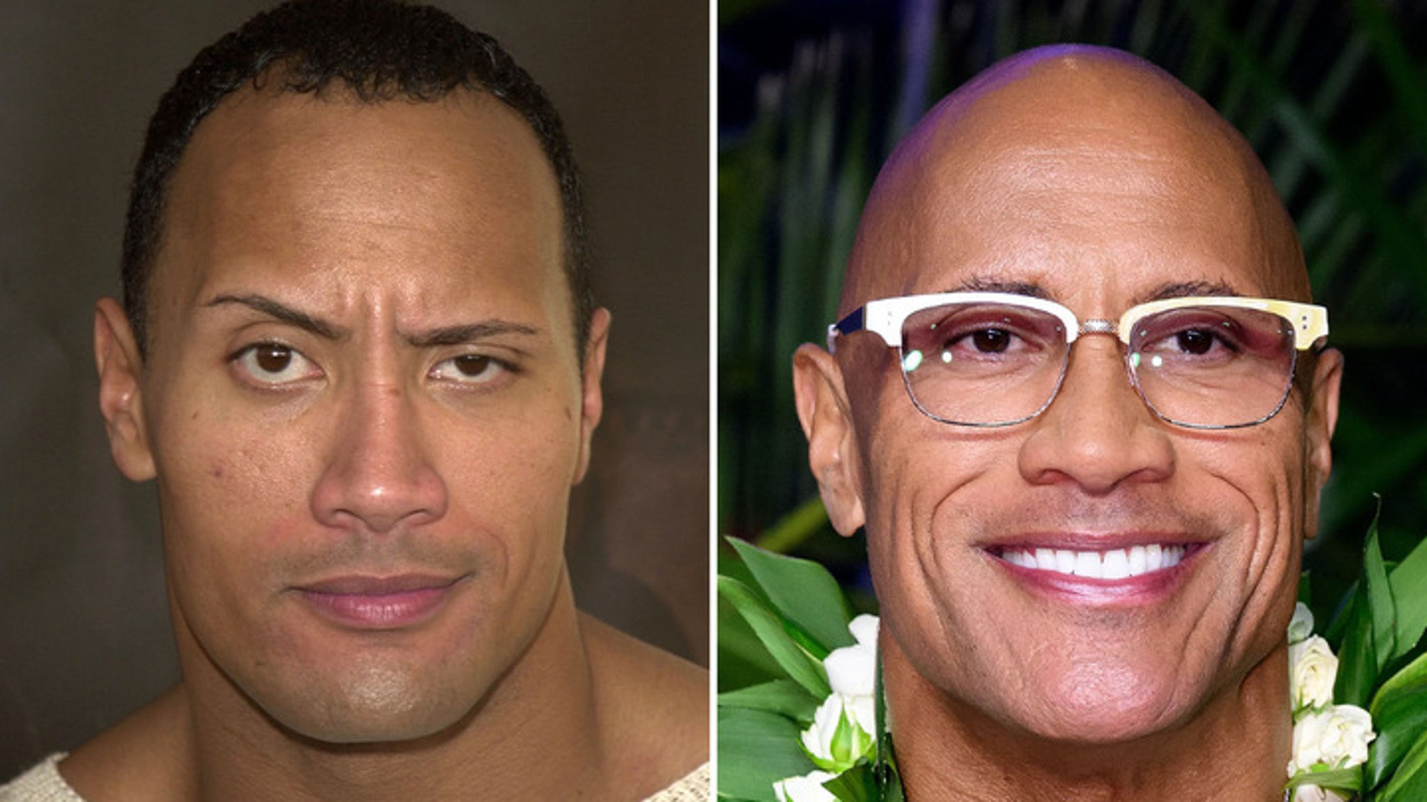 Dwayne 'The Rock' Johnson Then & Now