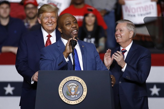 Friend and Fellow SC Sen. Tim Scott Sends Off