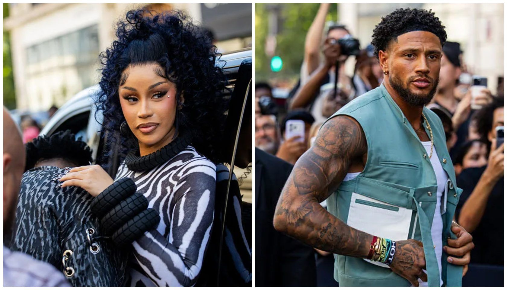 GOOOOAL! Gaultier Cardi Can’t Stop Smiling As She | Gossip Wire