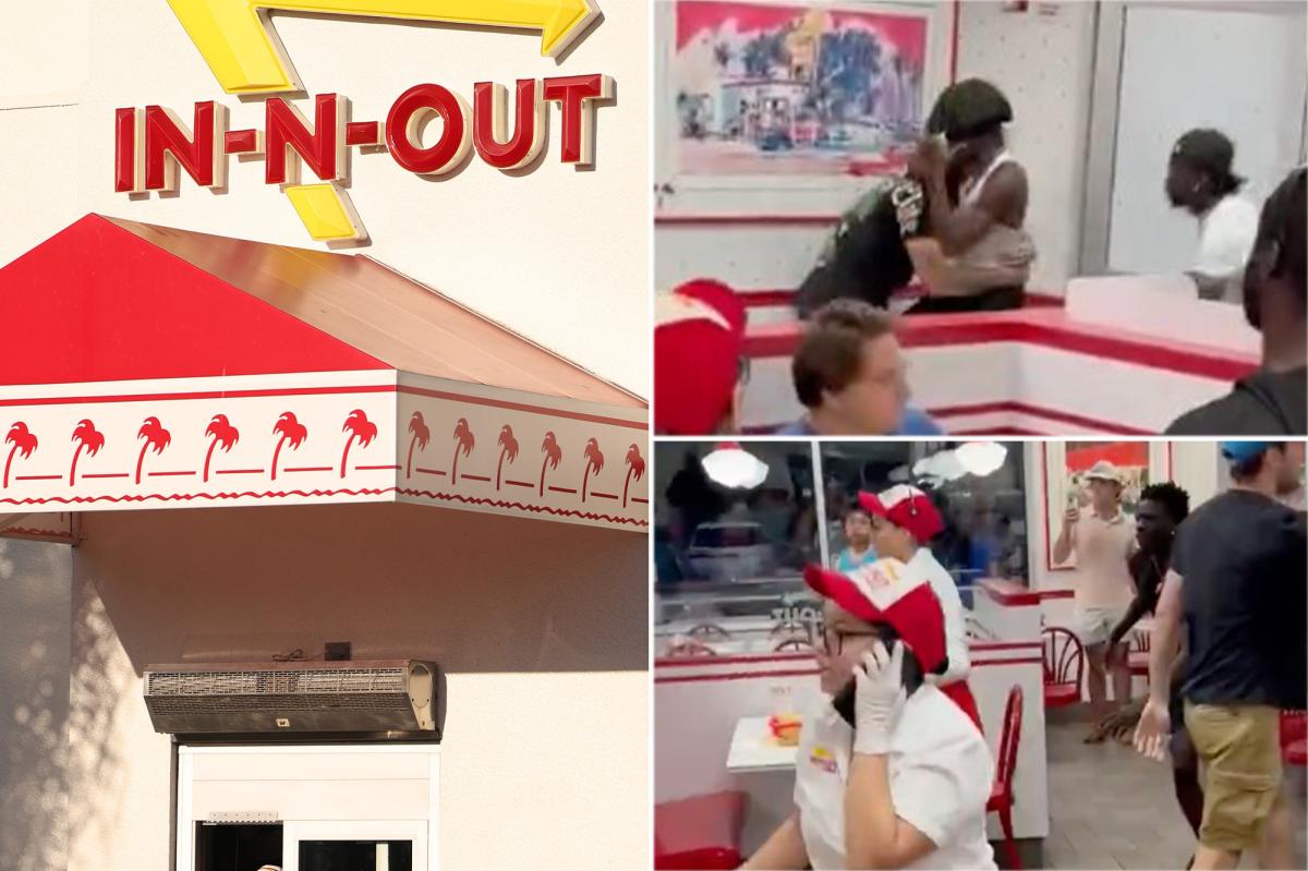 Huge Arizona In-N-Out brawl caught on video during | Lifestyle News