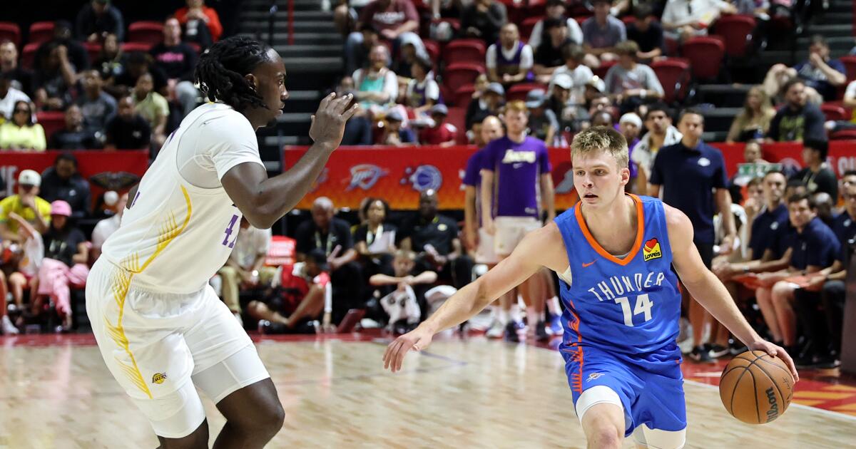 Lakers' Arthur Kaluma scores 34 points in breakout