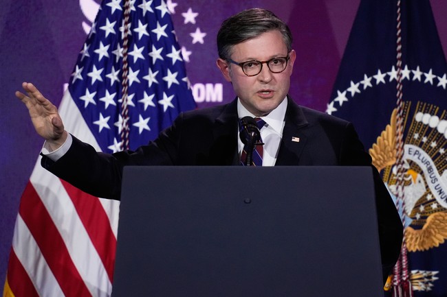 Speaker Mike Johnson Whips Out Some Tough Love on