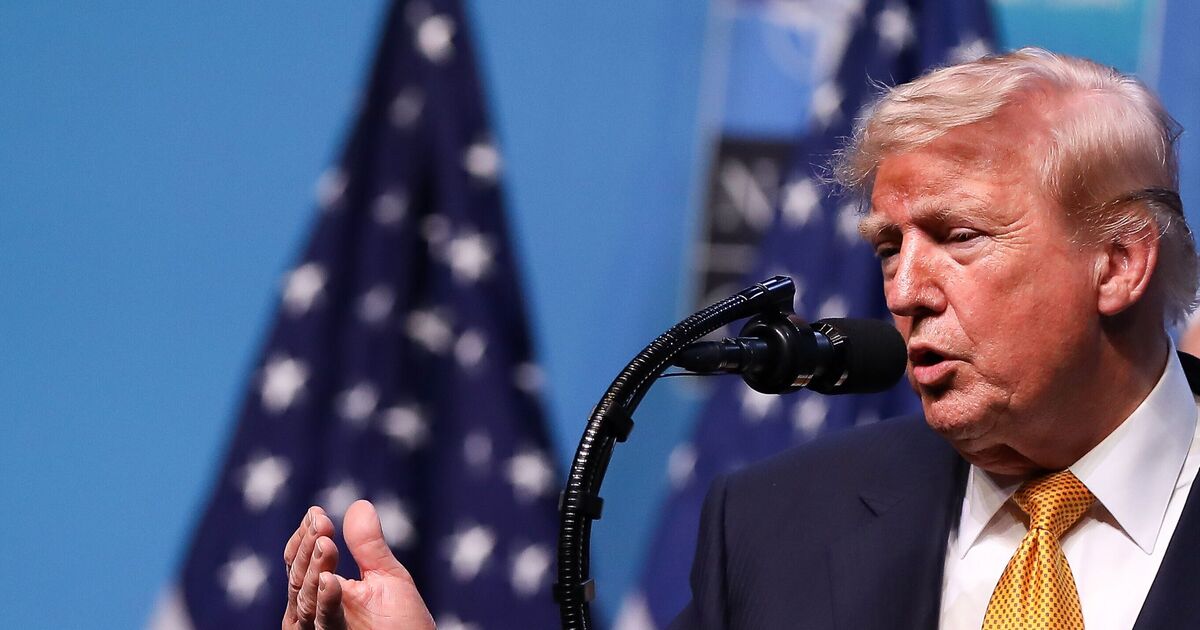 Trump shares fresh pictures sharing 'deplorable' | Political News