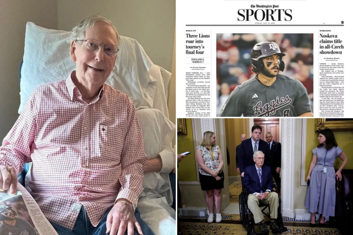 WaPo fact-checks Mitch McConnell hospital photo | Gossip Wire
