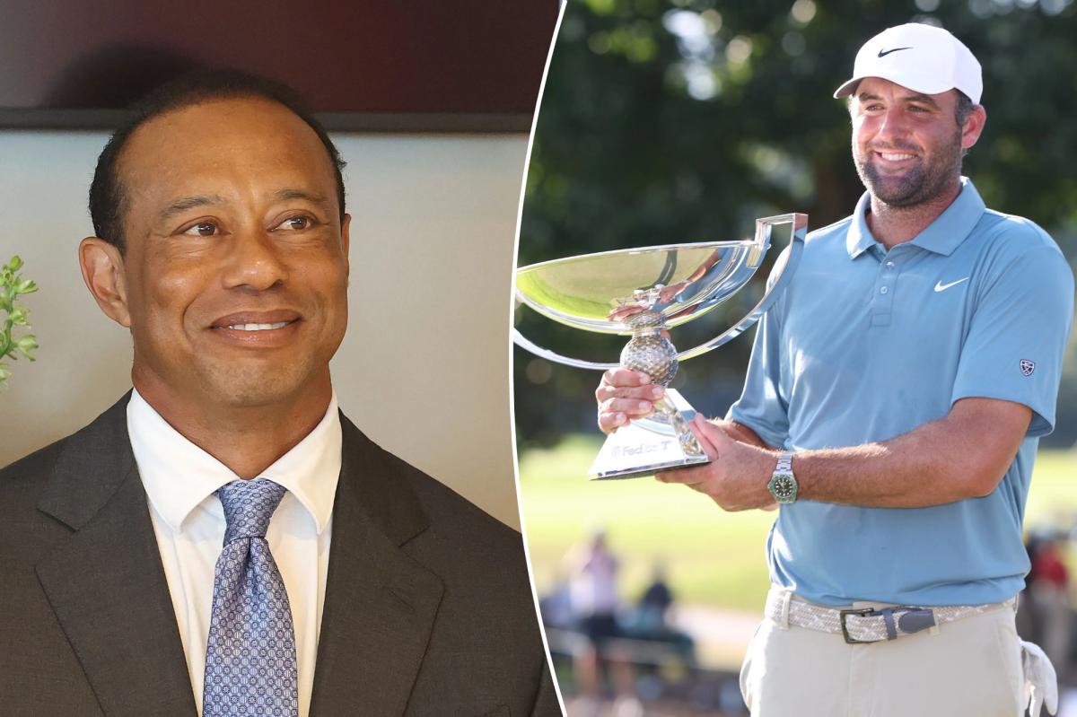 Tiger Woods congratulates Scottie Scheffler for | Sports News