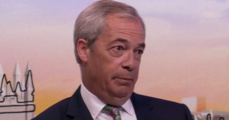 Nigel Farage brutally shuts down Laura Kuenssberg as