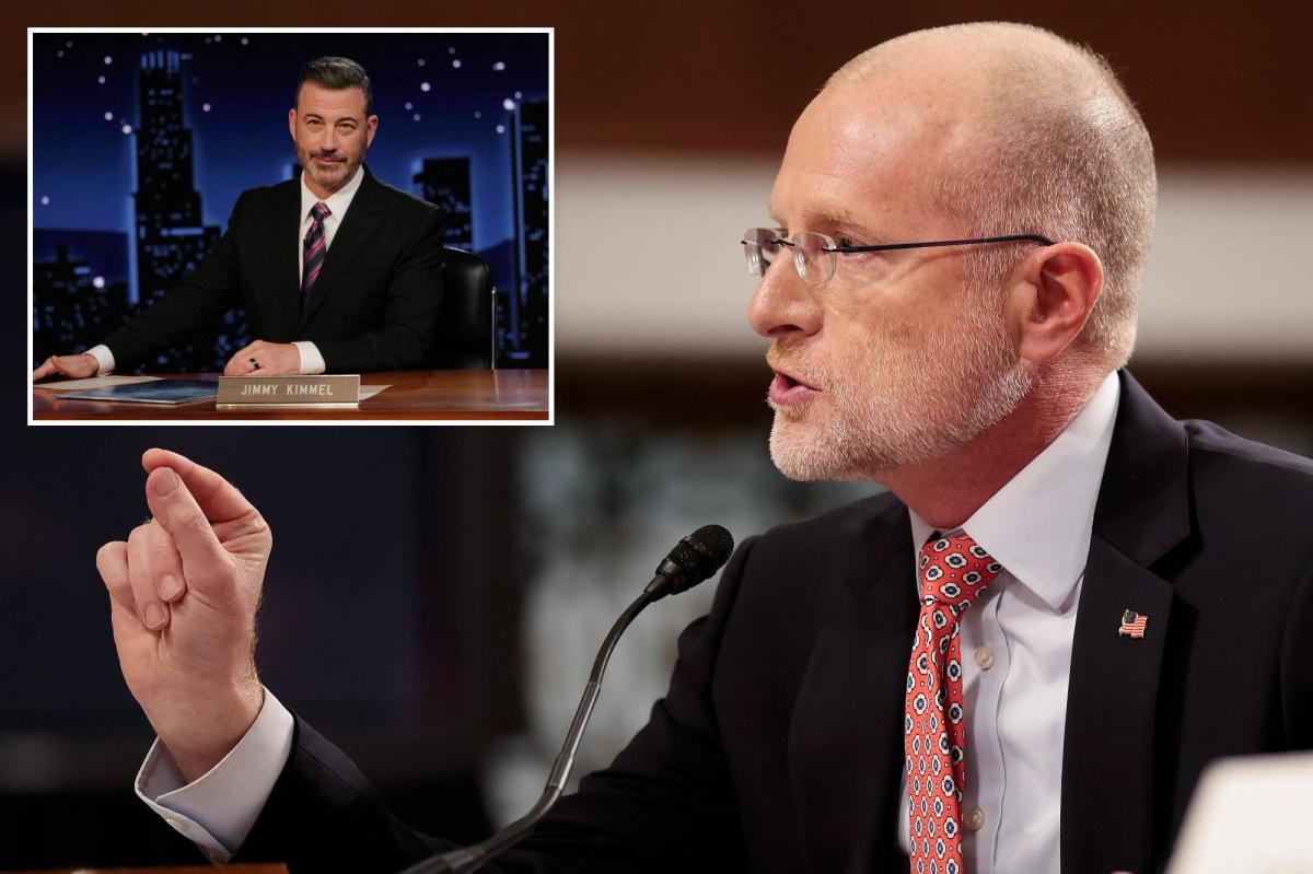 FCC chief Brendan Carr defends Jimmy Kimmel | Gossip Wire