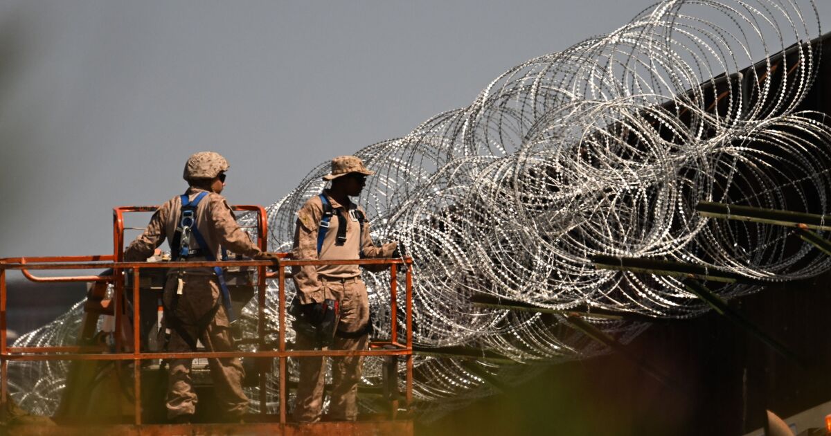 Inside Trump's plan for militarized zone along | Political News