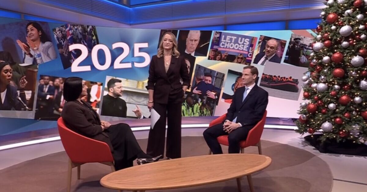 Sunday with Laura Kuenssberg interrupted seconds into | UK News